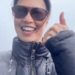 Ming-Na Wen Instagram - So this is spring in Montreal, eh? ❄️❄️❄️ Also, the fierce wind is whipping the snow so hard, I needed to wear my sunglasses to avoid an eye injury!😂😎 #onlocation #karatekid