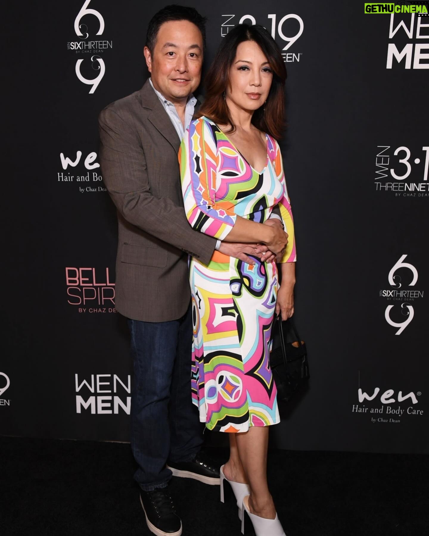 Ming-Na Wen Instagram - Last night. Date night. Puppy Love. Celebration. So fun!β€οΈ Pre-party at @chazdeanstudio for #daytimebeautyawards. Congrats to Chaz for his Outstanding Styling and Color Award!ππΌππΌππΌ