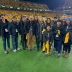 Ming-Na Wen Instagram - Not the outcome we wanted tonight, 😪but it was still an exhilarating homecoming to be on the field with the @steelers and my family and friends! ☺️ 👏🏼🖤💛 Great to meet the Rooneys, see my buddy @mrpatrickfabian and meet the members of @styxtheband. Being on the field was such a high! Thank you to Dave Hoss, John Wodarek and Noah for making this a most awesome experience! The fans rocked the towel twirl and I loved seeing them continue to cheer #theSteelers on with pure devotion and passion! But even though they rallied, no go tonight. 😪 Next one! 🖤💛🖤💛