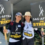 Ming-Na Wen Instagram - Hello, family of agents. 🥰❤️🥰 #solidarity👊🏼 #picketline #sagaftrastrike #sagaftrastrong #wgastrong