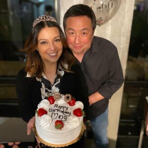 Ming-Na Wen Instagram - ForPart 2, Eric also threw me a beautiful party in New York City. I was in NYC to hang with Michaela and he flew out and surprised me.

He went through all the trouble to book a great hotel space with outdoor patios overlooking Manhattan and gathered so many friends and family! I was surprised to see some dear friends who came in from out of town and ones I hadn't seen in awhile. 🥰❤️

And TECHNICALLY, he did keep his promise. 

TODAY is my real birthday, and we are just having a nice quiet day at home. No parties...
I HOPE! 🙏🏼

Thank you to everyone who came out and I love all my fans who have been wishing me a happy birthday! So many blessings!! Thank you! And biggest thank you to my beloved and amazing husband. Love you forever, Eric. May we share decades more of bdays together. 🙏🏼❤️🥰🎂🎁🎊