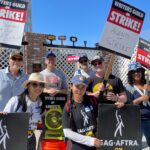 Ming-Na Wen Instagram - Hello, family of agents. 🥰❤️🥰 #solidarity👊🏼 #picketline #sagaftrastrike #sagaftrastrong #wgastrong