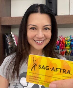Ming-Na Wen Instagram - Day 1 #SAGAFTRAstrike

I have been a proud member of @sagaftra since 1986. 
I stand in solidarity with my union & our sister union #wga for a fair deal & protection for all members. 
👊🏼💪🏼

I am thankful to our Presidenrt @officialfrandrescher, negotiator @duncanci & sec/treasurer @msjoelyfisher @seanastin for all their efforts on our behalf. 

#sagaftrastrong #wgastrong #sagaftramember 
We are stronger together💪🏼👊🏼