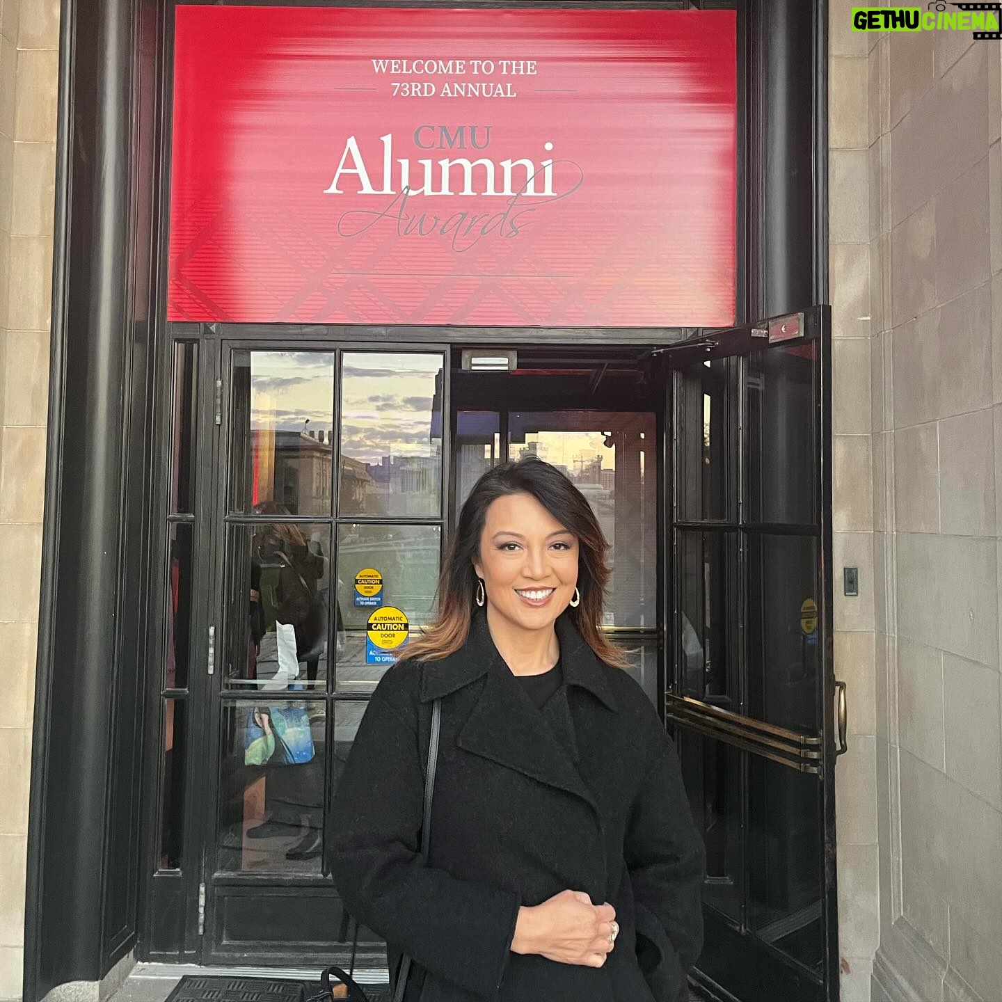 Ming-Na Wen Instagram - MORE #PittsburghPride!ππΌβ€οΈ Last month, I was honored with a @carnegiemellon alumni award. My heart swells with gratitude. Quite a journey for this Chinese-American who have had many obstacles and struggles pursuing my dream to be an actress. To be back on stage at the Kresge Theatre where I honed my craft so many years ago to accept this award was a bit surreal, emotional and beautiful. This recognition means the world to me. What a spectacular journey! Thank you, #CMU!!β€οΈπ€β€οΈπ€ Truly a special night. -Love that Eric was able to come out and share this memorable event with me.π₯°β€οΈ -Grateful to have my "cheerleader mom," Dr. Judy Hulick, (she's my Mt Lebanon HS Latin teacher) and her daughter Rachel for joining in the celebration. -Reuniting with my dance teacher, Judy Conte!β€οΈ -Fun meeting everyone, especially the @cmudrama students. Watch out world! New great talents coming your way! -Thank you, @robearamirez, for hosting our q&a panel. You're awesome! -Thank you, Carolyn Hess Abraham, for all you do! -Thank you to the CMU alumni board and @carnegiemellonalumni for choosing me among so many incredible alums honored this year. Thank you, Dean Poole, for hosting lunch for us honorees. -Thankful, #CMU, for the training, the forever friends and the wonderful teachers. A proud alum here. GO, TARTANS!!ππΌπͺπΌπ₯°β€οΈ