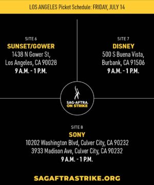 Ming-Na Wen Instagram - Day 1 #SAGAFTRAstrike

I have been a proud member of @sagaftra since 1986. 
I stand in solidarity with my union & our sister union #wga for a fair deal & protection for all members. 
👊🏼💪🏼

I am thankful to our Presidenrt @officialfrandrescher, negotiator @duncanci & sec/treasurer @msjoelyfisher @seanastin for all their efforts on our behalf. 

#sagaftrastrong #wgastrong #sagaftramember 
We are stronger together💪🏼👊🏼