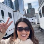 Ming-Na Wen Instagram - Back at the circus in Montreal.🎬🎪 #basecamp #montreal #karatekid🎬🥋