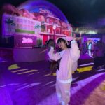 Ming-Na Wen Instagram - Pretty in pink! Everyone was decked out in pink!💕💞Even Cooper! Fun Mom/Son Night! 👍🏼 @barbie was hilarious! The most amazing sets and costumes. I want to live in Barbieland!💕💞🩷