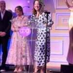 Ming-Na Wen Instagram - So happy and proud of my dear friend, @chazdean. Well deserved award! You are outstanding in every way, but definitely Outstanding in Styling and Color! #daytimebeautyawards