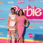 Ming-Na Wen Instagram - Pretty in pink! Everyone was decked out in pink!💕💞Even Cooper! Fun Mom/Son Night! 👍🏼 @barbie was hilarious! The most amazing sets and costumes. I want to live in Barbieland!💕💞🩷