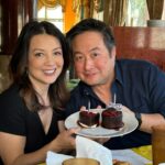 Ming-Na Wen Instagram - My one true love.❤️ Happy Valentine's Day, honey.❤️ Let's pile more decades of love on, babe.❤️