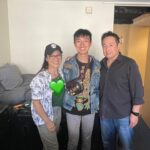 Ming-Na Wen Instagram - Our bigga baby!!!🥹🥹🥰❤️ Cooper had MASSIVE accomplishments the past 2 weeks! What a great kid! He finished his Eagle Project last weekend & just moved into his dorm this weekend! He's a college boy now! WOW! 🥹🥹🥹👏🏼👏🏼👏🏼 Kicking butt! So damn proud of him! ❤️❤️❤️ We're excited for him to discover more of who he is and what he's capable of doing. Big thank you to everyone from Troop 127 of Agoura Hills who volunteered to help paint the fences in mid-90s temp. It was HOT & exhausting work!🥵🔥🔥Love to his dad & all his Scout leaders, for all their contributions & time to help him reach Eagle. Congrats, Cooper for being such an awesome Boy Scout and the best kind of human being!🥰❤️ We know you'll put in the hard work and achieve whatever you put your mind to doing! 🙌🏼💪🏼 And we're also officially empty nesters! Woohoo!... I mean...Boohoo...😏👍🏼👏🏼🥳 #proudmom #motherhood #parenthood #bestsonintheworld ❤️