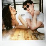 Minka Kelly Instagram – polaroids with @conholl