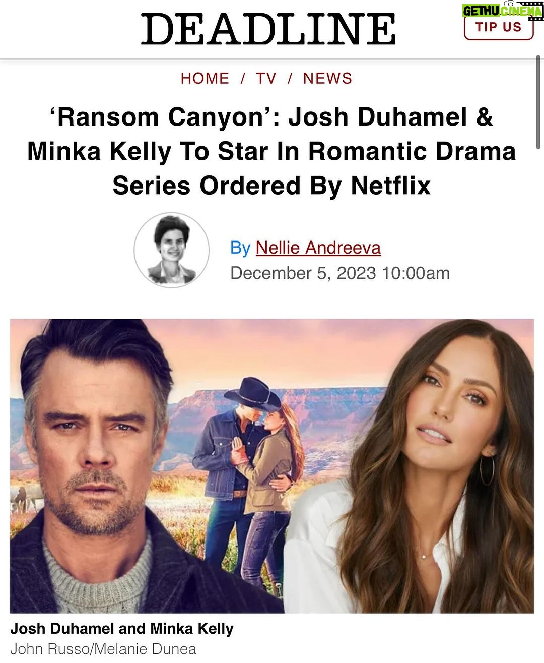 Minka Kelly Instagram - Couldn’t be more excited to be a part of this cast and crew with April Blair and Amanda Marsalis at the helm. Thank you for having me. Lesgo! ♥️🤠