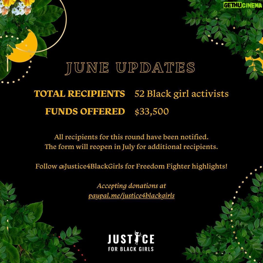 Minka Kelly Instagram - I’d like to raise a little awareness and amplify @justice4blackgirls. Oluwatoyin’s story touched me deeply and they’ve been doing incredible work in her honor. I won’t take up anymore space than that. Please take a moment to read below. Black girls deserve a world more concerned about their experience than their aesthetic. • Justice for Black Girls is proud to launch the Freedom Fighters Fund in honor of Oluwatoyin Salau's legacy. She was a fierce activist, she was on the ground demanding justice for ALL Black lives, and we failed to show up for her. • What we know about systemic injustice is that there is never just one- there are Black girls nationwide who need relief and life sustaining support WHILE they are on the ground fighting for the protection of Black lives. This week they raised $75K in order to offer grants up to $750 for Black girls like Toyin who are on the ground & may need housing, food, or other critical resources. • In June, they distributed $33,500 to 52 Black girl activists. The application will reopen in July and September to distribute another $40,000. They are still accepting donations in hopes that we are able to sustain the Freedom Fighters Fund and continually offer relief for Black girl activists in Toyin's name. Please consider donating today via the link in my bio. Thank you. ❤️