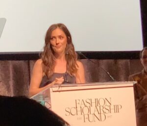 Minka Kelly Instagram - Such a special night last night.
Thank you @fashionscholarshipfund for honoring me and @livefashionable.
When you’re in a room like that, celebrating a new generation of trailblazers, you get a glimpse of what could be our collective future.
If we come together to build it.
I loved getting to talk about what we want to bring into the world as our contribution. How will we carry the values of joy and confidence and empowerment and equality and love forward in our work and in our working styles.
I think that love is the most natural emotion in life.
It's the most euphoric, ecstatic, overwhelming joy one can ever experience. 
I don’t believe it should be earned I believe it should be freely given.
Let’s lead with love.
❤️