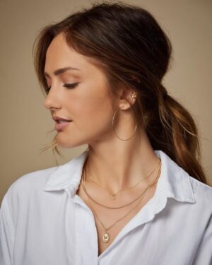 Minka Kelly Instagram - This new line of jewelry is called The Barbara Collection, designed by yours truly. Barbara was one of the first jewelry makers at ABLE. She taught me how to make jewelry, and we actually co-designed a (Double V) ring together a couple years ago. When I was thinking about a name for this collection I wanted something that honors all the women we work with, and I thought back to Barbara.
She’s overcome so much with addiction yet always exudes such strength, positivity and so much love. She’s now pursuing a bachelors degree in psychology are you kidding me no big deal. Working with her is inspiring to say the least because her past so clearly does not define her future.
It doesn’t for any one of us.
She is a reminder that who we are in any moment does not define us as a whole.
I remember when the jewelry team was just a handful of women, and now there are more than 20 jewelers making everything by hand. 
Designing allows me to continue to work alongside women in need of opportunity while helping to create jobs for them all with stories of transformation of their own.
I hope you enjoy these pieces as much as I do.
@livefashionable ❤️
#ethicalfashion #handmadejewelry #ABLExMinka