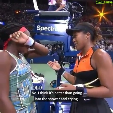 Minka Kelly Instagram - This made my day. Good women make the world go ‘round. @naomiosaka @cocogauff @usopen 👑❤️👑
