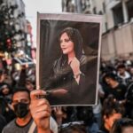 Minka Kelly Instagram - This moment is one where we can collectively witness a potential revolution in the making. It is a time when our social media does matter, when our access to the internet is a privilege, and the women of Iran require our participation in solidarity. Requests from my beloved Azita who is an Iranian activist: Keep sharing the news, join a local rally, call on the UN Security Council to call a meeting to stop the violence and disproportionate use of force against peaceful protesters, and the detainment of hundreds of political prisoners and prisoners of conscience. It is Iranians and namely the women who are leading this Revolution, this is history in the making from the ground up, but they need the International community to keep the potential alive. Learn about the history that has brought this moment to its becoming, and hold the horizon of hope, that transformative change can happen, and that it requires a collective will. #MahsaAmini photo sources unknown. please tag if you know the creators.