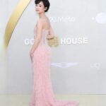 Minnie Mills Instagram – 💖💓a magical mermaid moment @minnie.mills x @goldhouseco gala 💓💖

👗: @mithridate.official
👠 : @louboutinworld
👛 : @gedebe
💎 : @hijuneparker
Special thanks:  @threads.co and @wearcommando
💇‍♀️: @cxchoi 
💄: @danielcoronadobeauty 
#styling assist: @carlee___ @miacstella with #studioses team:
@becca.s_
@amandafabpg
@haileywolfman
@celinedejesus_
@kaylaknoetgen
@_jenjackson_