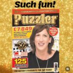Miranda Hart Instagram – I am 50 in a few weeks. Puzzler is 50 this year.  Look – we’ve combined. This makes me happy.  Very happy.  I designed some puzzles and everything. It’s a total life peak. Blooming love a Puzzler. Happy Birthday Me. Nothing else required. Kind regards.