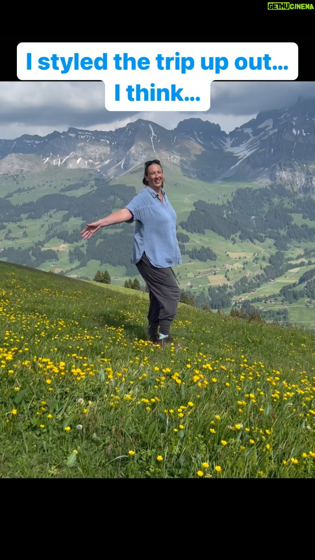 Miranda Hart - 105.4K Likes - All me life I have wanted to be up an Alp in the summer. Came true recently. And as I will be explaining in my book (yes, STILL writing the thing!), thatβs a minor miracle. It seems there really is always that thing called hope. β€οΈ