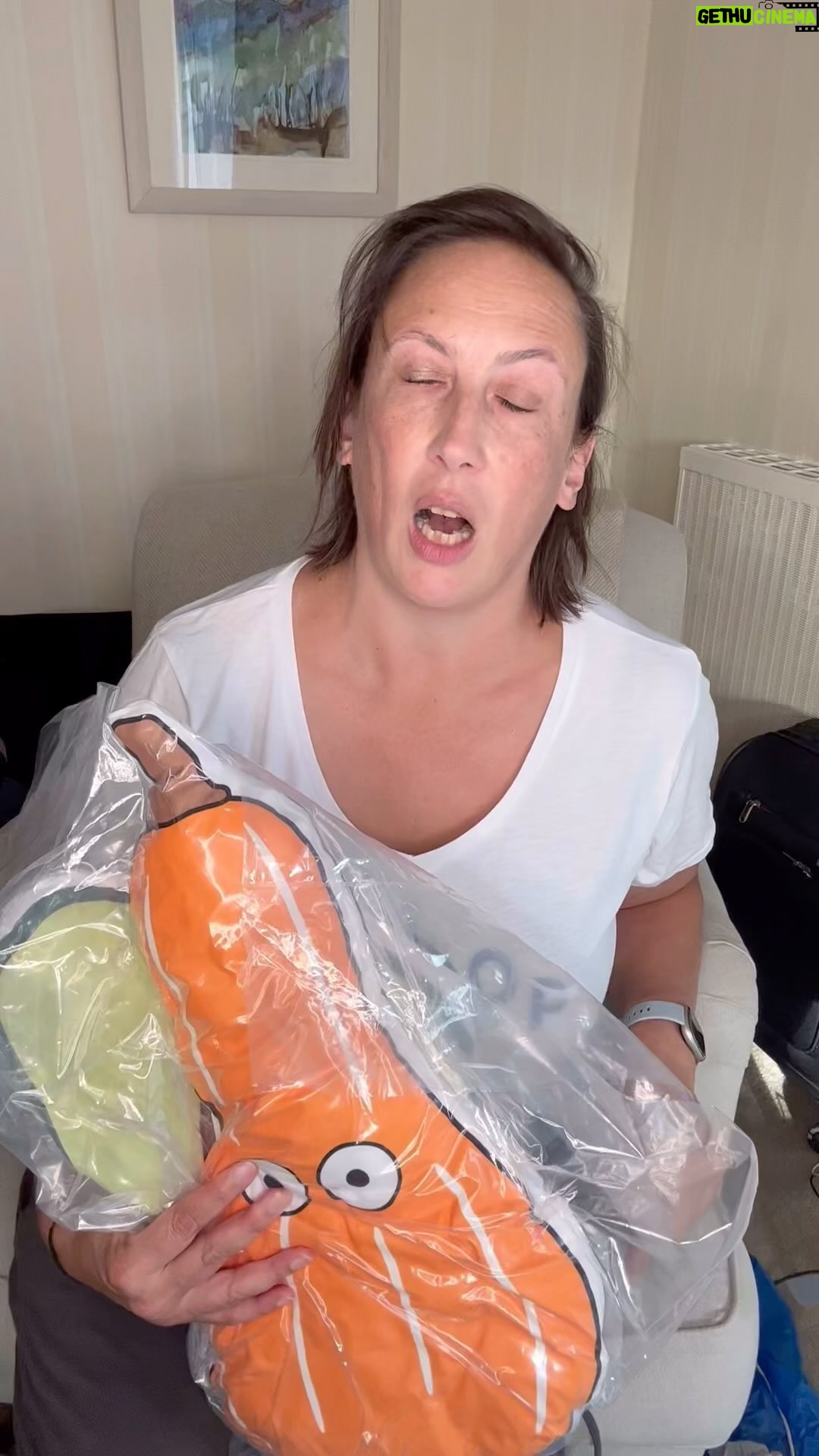 Miranda Hart Instagram - You’ve got a friend in a fruit friend cushion… ! @themirandashop Www.themirandashop.com
