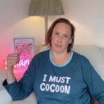 Miranda Hart Instagram - Someone thought the I must cocoon pyjamas said I must cock on. RUDE. @themirandashop