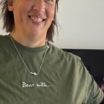 Miranda Hart Instagram - Career high on two counts…. Wearing the @themirandashop bear with tee shirt and, well, please to watch… Go Amy! #suchfun