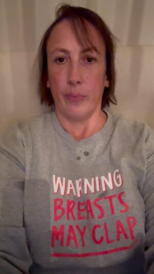 Miranda Hart Instagram - ❤️🎉😍🤣
Top from www.themirandashop.com if you want to be a catch too !!
@themirandashop