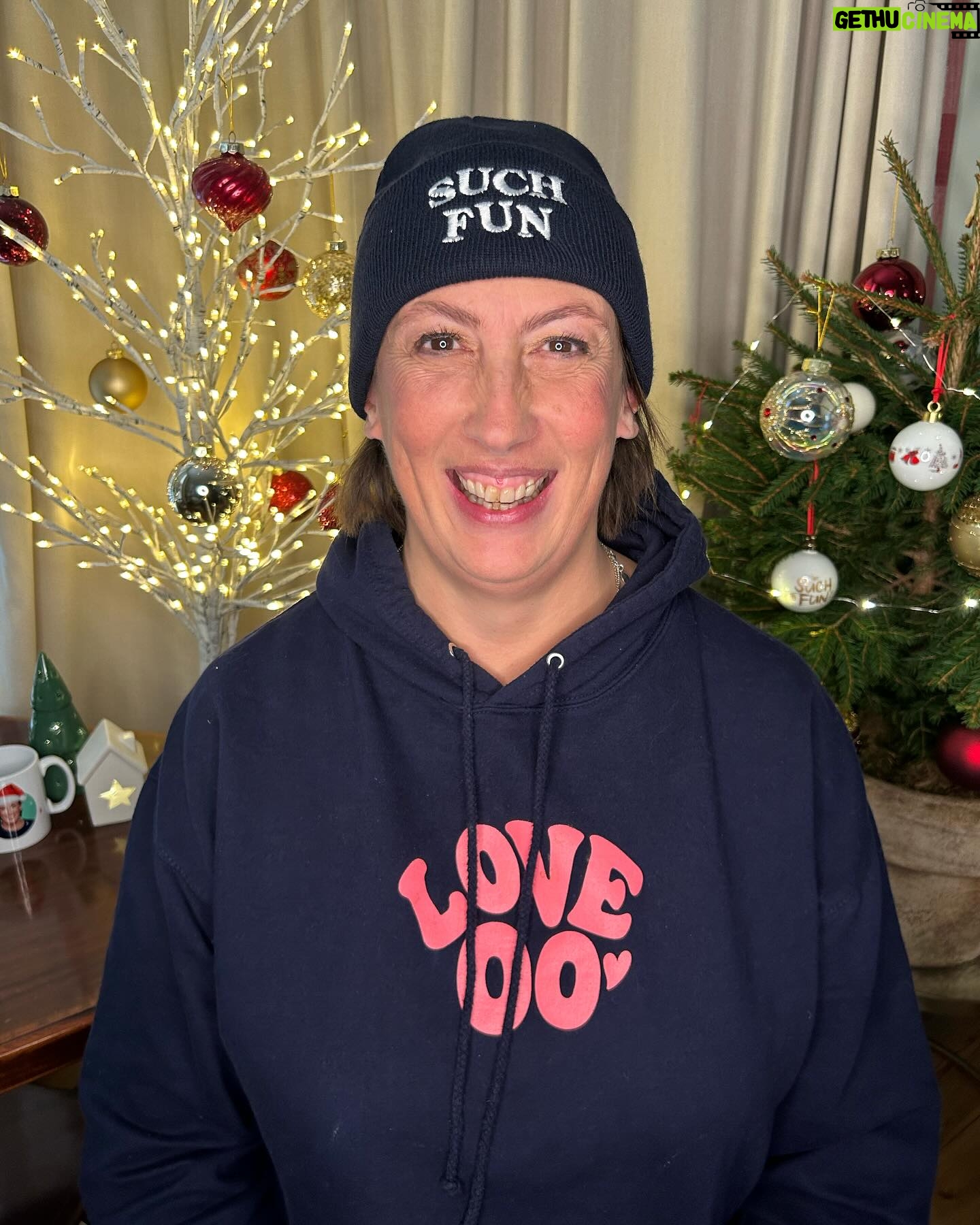 Miranda Hart - 16.2K Likes - Turns out I look a jolly robber in a Beanie Hatβ¦.!
If you suit them then there are few left amongst some Xmas items @themirandashop I really hope the shop has jollied up the season for people. Thatβs our aim with all the products. Jolly and cosy. And to support @resurgospearprogramme and @astriidcharity