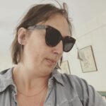 Miranda Hart Instagram – Was trying to send someone photos of new sunglasses to see if they suited me !  And I think this is most definitely my album cover…. (Do musicians ever say that about photos?). It’s rock but not getting it quite right and that’s my brand…. I also could at quick glance easily be mistaken for an ageing male rock star and that feels on brand too….