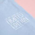 Miranda Hart Instagram – I designed a Tee shirt !- “I’m not weird I’m a limited edition.” Because no one is weird. We are all uniquely made / imperfectly perfect. Never compare yourself to others for you are a wonderful limited edition that only comes once. 
And the tea towel is a line from my sitcom and defines me in the kitchen!
Get thee to @themirandashop 
Www.themirandashop.com
We support @astriidcharity and @resurgospearprogramme