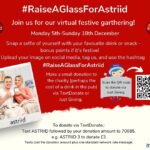 Miranda Hart Instagram - Anyone who suffers with chronic illness and is looking for meaningful work within their condition with an employer that understands check out @astriidcharity #raiseaglassforastriid