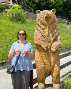 Miranda Hart Instagram - Bear with…