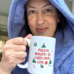 Miranda Hart Instagram - Me and me shop are supporting @astriidcharity #raiseaglassforastriid I raised a mug, snug as a bug in an ugg and a dressing gown (annoying gown doesn’t rhyme with ug) Can get mug from @themirandashop