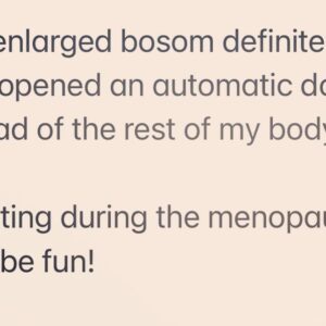 Miranda Hart Instagram - Always good to share news about one’s upper circumference….