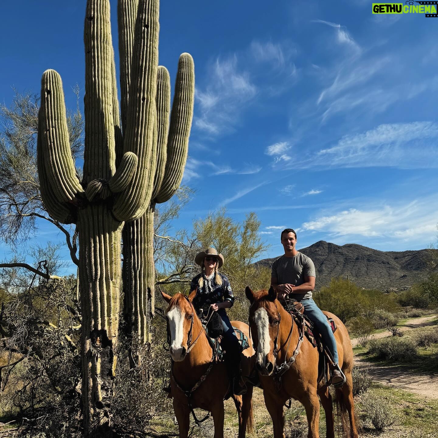Miranda Lambert Instagram - Country and Western! π΄π§‘π΅ποΈβοΈ Went back out west to AZ to visit @kenda_lenseigne again and to learn from the master. This time I brought @brendanjmcloughlin along for the ride. Literally. He doesnβt ride but figured it all out pretty quick. Kenda, you made a cowboy out of our NYC boy. ππ€ π΄. We celebrated 5 years married on horse back this year. Love ya babe. β€οΈ couples who cowboy together β¦. 1. Me and my gal pal / the boss @kenda_lenseigne (missing you @samanthacrook1 ) 2. Brendan and Justin, me and Cool and some new friends on a looong loooong trail ride to @haroldscorral thanks to @therealrussoresidential π 3. Cool and I getting to know eachother and me trying to hit my dang targets. 4.Brendan and Savvy haulin ass on his first run ever! Slow down! π (@samanthacrook1 OMG )ππ 5. Learnin to sort cows. 6. Cool and me π§‘π΄ love at first ride. 7.β€οΈ π5 years 8. The Boss on Charles. π€ π²π€― Cave Creek, Arizona