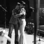 Miranda Lambert Instagram - 🤠🤠 Just some country pals actin up last night in Vegas! Thanks for inviting me out to sing with ya @laineywilson . Sure love you sister. 🩷. Y’all we sang a song we wrote together with @lukedick called Good Horses. First time we have ever done it live and whew did gave me the chills. Can’t wait for this one. Also @wadebowen thanks for fillin’ in for @brendanjmcloughlin and being my date to watch Lainey show em how it’s done. We might have had a little too much fun cause we started “writin’ songs” backstage. See last slide. I promise we’re songwriters😂 🎶 “I don’t owe joe jack shit. 😆😆 One more Velvet Rodeo tonight. Giddy up Vegas! 📸 @erickfrost @cece_dawson
