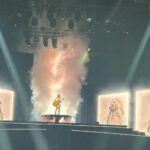 Miranda Lambert Instagram – Got to see @carrieunderwood in Vegas last night at her Reflection residency. This show is so well thought out and it is a perfect reflection of her and what a career she has built. The lights, fire, music, production, sparkle’s and most importantly that voice. Carrie, you are an icon in every sense of the word. We’ve both been on this journey for  20 years and I’m proud of both of us for staying the course and dreamin’ big. Like you said , cheers to us and I’m proud to be in your corner . Thanks for having me last night. Blown away. Literally. 😘Also y’all,  last slide will take you to church! 🙌🙏