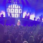 Miranda Lambert Instagram - Got to see @carrieunderwood in Vegas last night at her Reflection residency. This show is so well thought out and it is a perfect reflection of her and what a career she has built. The lights, fire, music, production, sparkle’s and most importantly that voice. Carrie, you are an icon in every sense of the word. We’ve both been on this journey for 20 years and I’m proud of both of us for staying the course and dreamin’ big. Like you said , cheers to us and I’m proud to be in your corner . Thanks for having me last night. Blown away. Literally. 😘Also y’all, last slide will take you to church! 🙌🙏