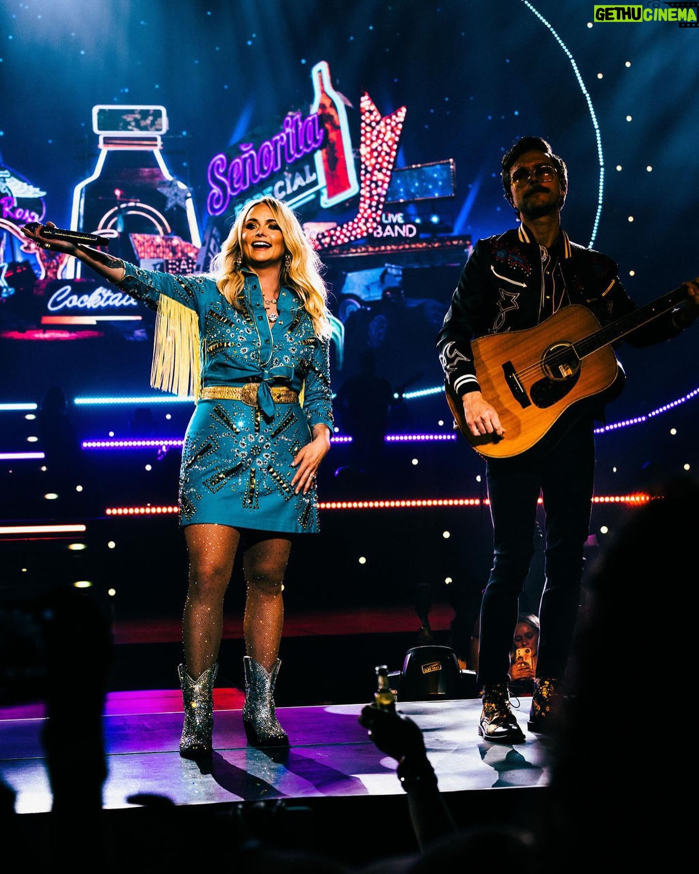 Miranda Lambert Instagram - “Every show must end, every circus leaves town...” Velvet Rodeo wrapped up last night. As a little girl in Lindale, TX, I could have never dreamed of having a Vegas residency. Thank y’all for being on this ride with us. And a big thank you to my band, crew, glam, and everyone else behind the scenes that made this happen. Love y’all! Las Vegas, Nevada
