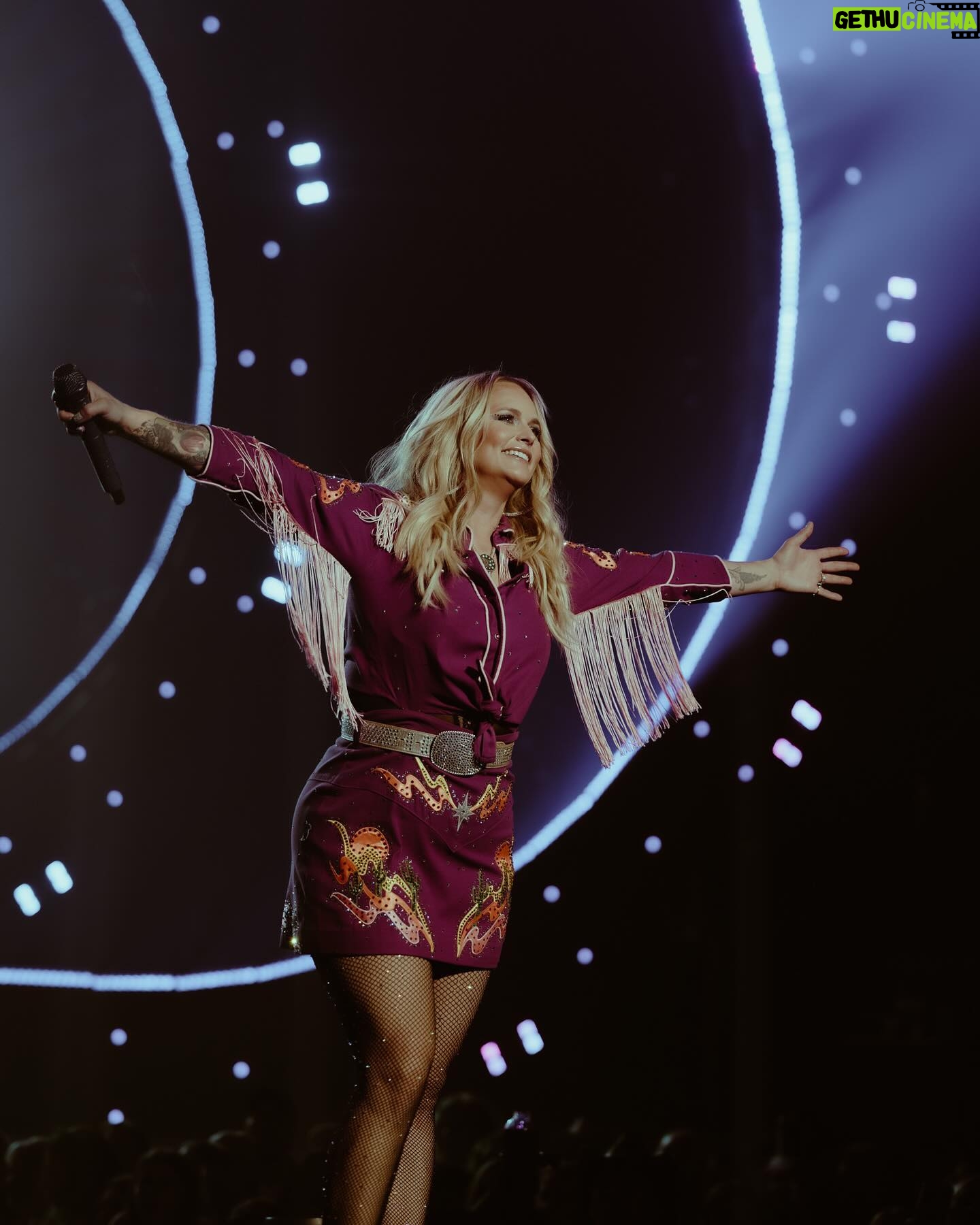 Miranda Lambert Instagram - Fringe & fire on Friday in Vegas ✨ 📸 @juliadrummond Las Vegas, Nevada