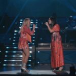 Miranda Lambert Instagram - One of my best friends in the world was in Vegas last night. @nataliehemby. I’ve known her since I was 19. We wrote our first #1 song together (“White Liar”). We have gotten to celebrate a lot of milestones together personally & professionally since then, including writing this song together 💙🐦 🎥 @jeffjohnsonimages