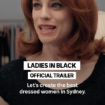 Miranda Otto Instagram - We’re so ready for this 💄😍   Ladies In Black - Stream from Sunday 16 June 8.30pm on ABC iview and ABC TV.   #LadiesInBlackTV #Trailer #NewSeries