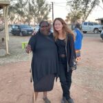Miranda Otto Instagram – Marie, my teacher. One of the most beautiful things about working here in Alice Springs shooting True Colours has been meeting and working with Marie. She has been teaching me the Arrernte language for some of my scenes and she and Theresa welcomed me to country last week. Marie, I am humbled by your knowledge, humor, generosity and heart. Thank you for welcoming us in.
