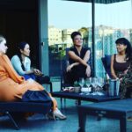 Miranda Otto Instagram - Women on the Verge of a Nervous Breakdown or a Major Break In ? Shits getting real now. Can these dreamers bring it? Maybe with the help of bag lady Rae. 830pm SBS tonight. 🍹🍸🍷🍸🍷🍾🥂❤️💄👗🕶💥💎💎💎💎💎💎💎💎💎💎💎 #sbs #theunusualsuspects #shitsgettingreal #bringiton #imgreatatplans #pressuremakesdiamonds #orjuice #andwhenallelsefailsdance