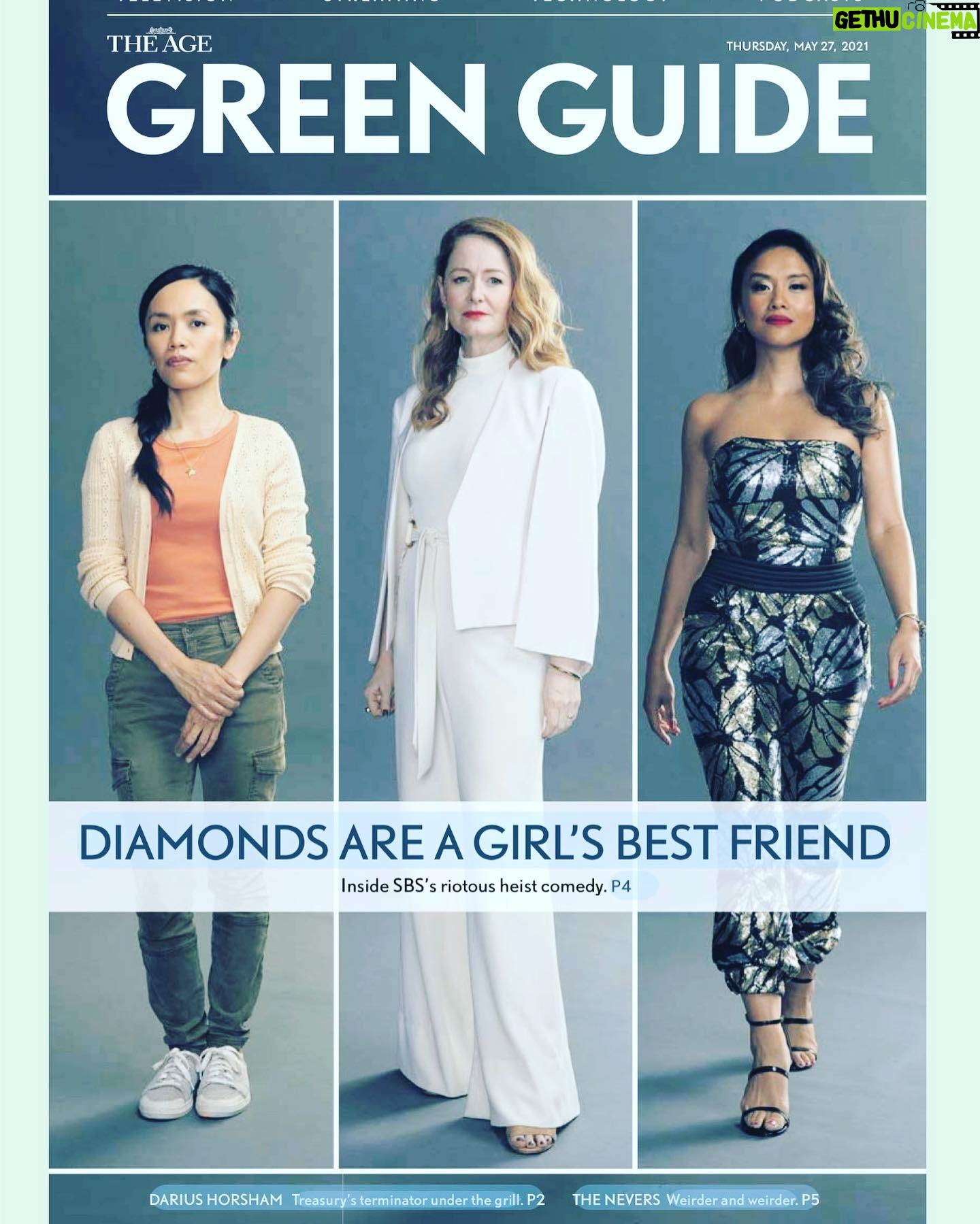 Miranda Otto Instagram - Thank you Green Guide. June 3rd 830pm SBS. The Unusual Suspects. 💎💎💎💎💎💎💎💎💎💎#sbs #theunusualsuspects #friendsareagirlsbestdiamond #mabuhaysquad