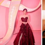 Miriam Yeung Chin-Wah Instagram - · Elizabeth Arden Dinner Party 🥂 Makeup: @ngusleemakeup Hair: @nate_peng Styling: @sssswangssss Outfit: @mikaeldofficial Jewellery: @pomellato @ElizabethArden