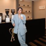 Miriam Yeung Chin-Wah Instagram - Thank you so much for having me 🖤 @amiparis #ami
