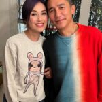 Miriam Yeung Chin-Wah Instagram - 🎥🤭 青馬天地連一線 萬丈大佛面向西 風和日麗旱天雷 愛你變成害死你 #葉孤紅 #賴料布 I’m so happy 💜